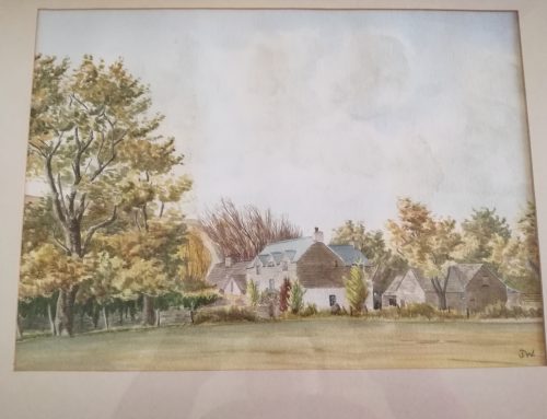 Painting of the Old Rectory from the 1970’s!